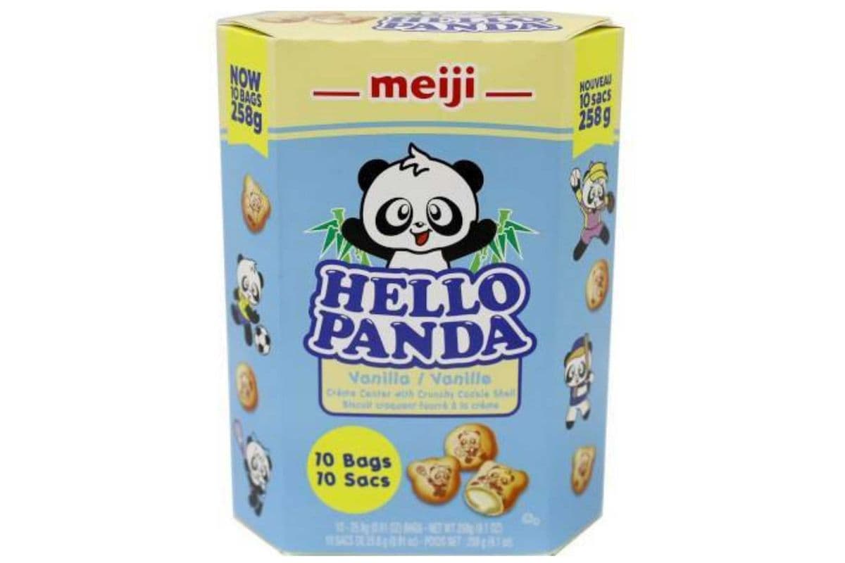 Meiji · Hello Panda Vanilla Cookies (258g)