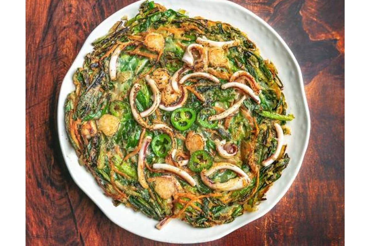 Seafood Chives Pancake