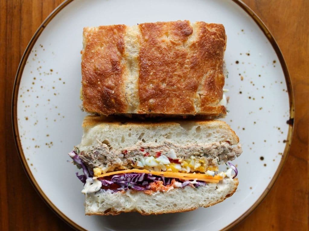 Sandwich au thon