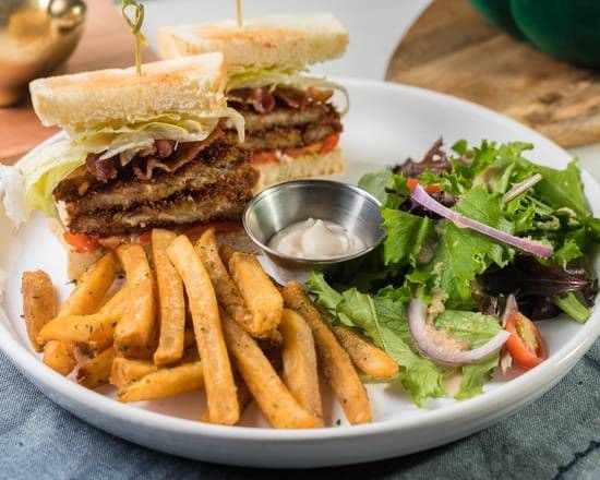 Chicken Katsu Club Sandwich