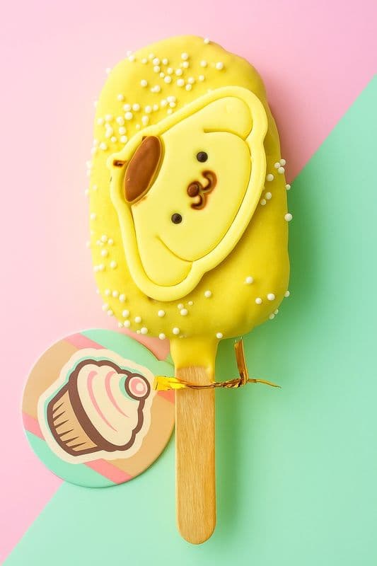 Pompom popsicle