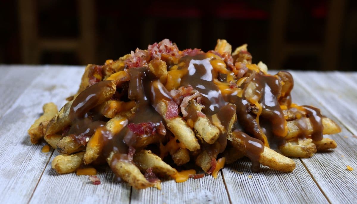 Small Bacon Cheddar Poutine