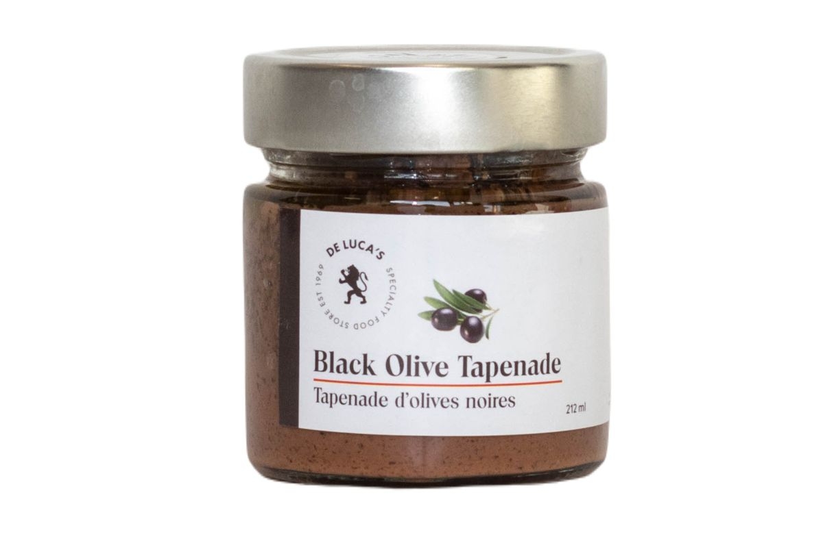 De Luca's Artisan Vegan Black Olive Tapenade