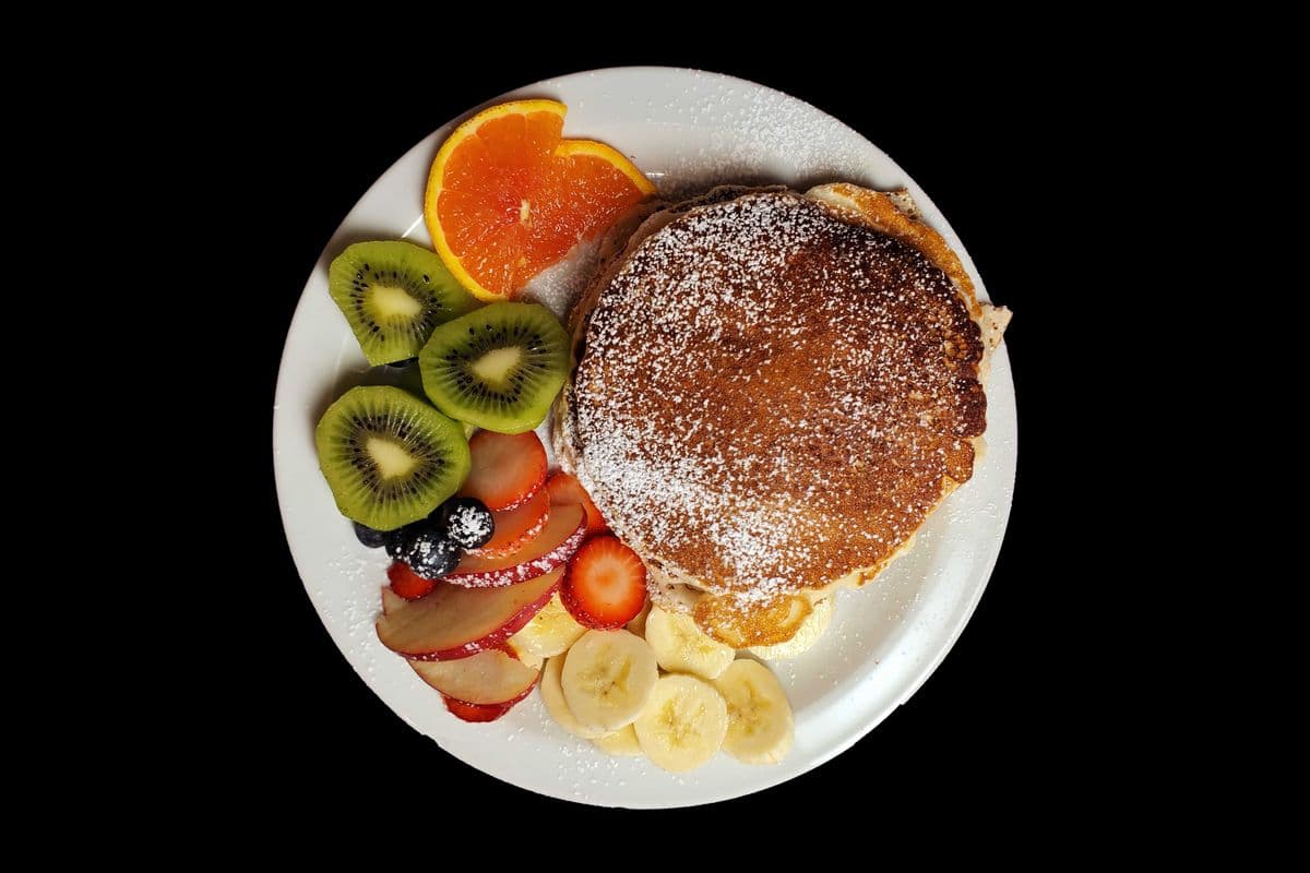 Pancakes avec fruits - Pancakakes with fruits