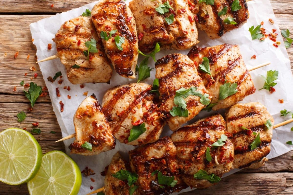 27. Chicken Fillet Kebab Skewer