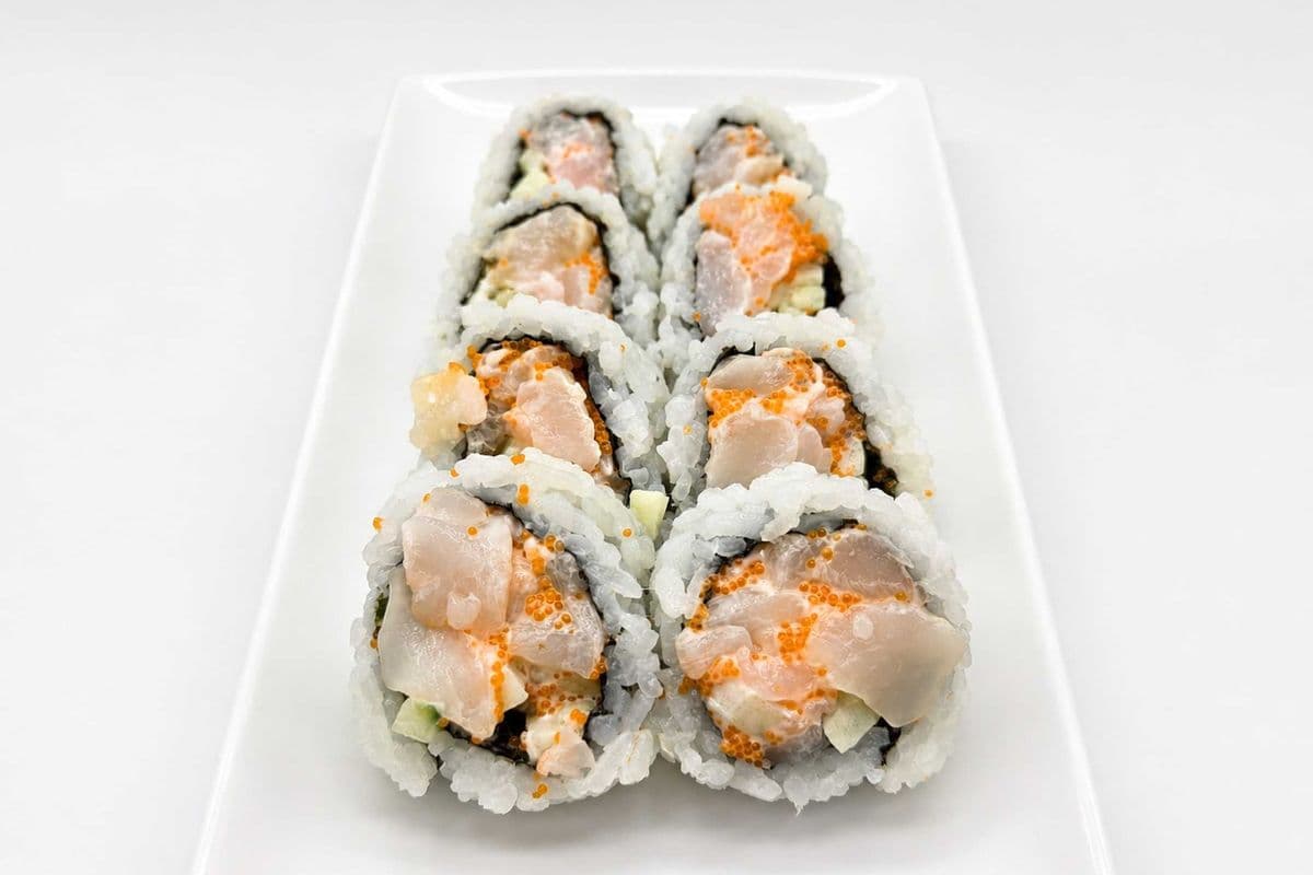 Chopped Scallop Roll
