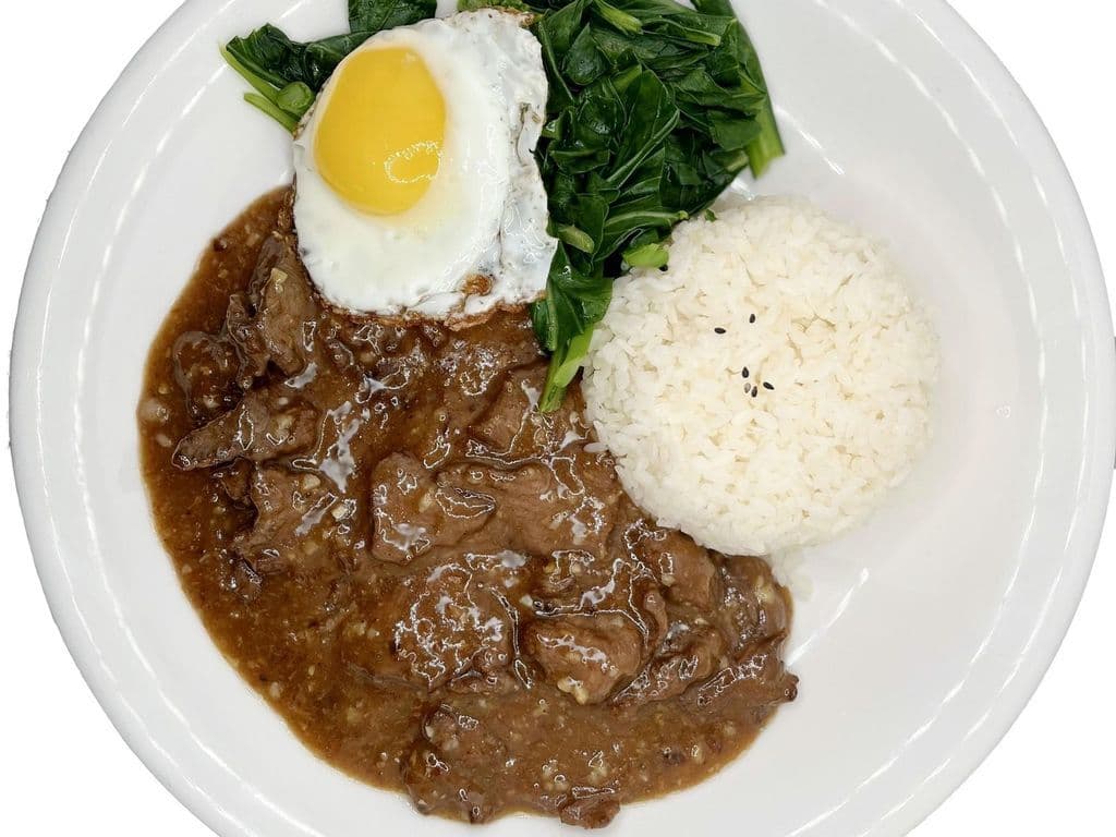 Satay Beef/Lamb on Rice(沙茶牛/羊燴飯)