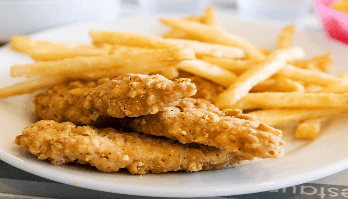 Chicken tenders & fries
