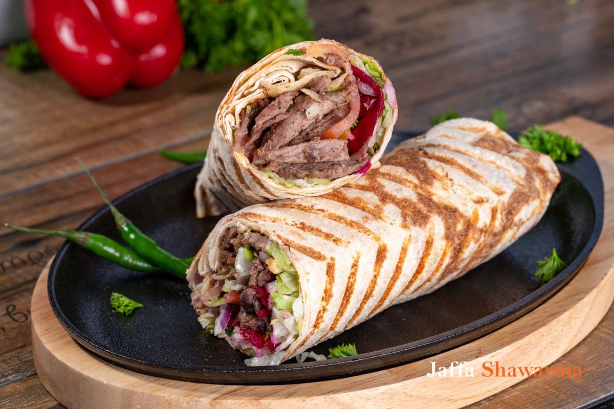 Beef Shawarma Wrap