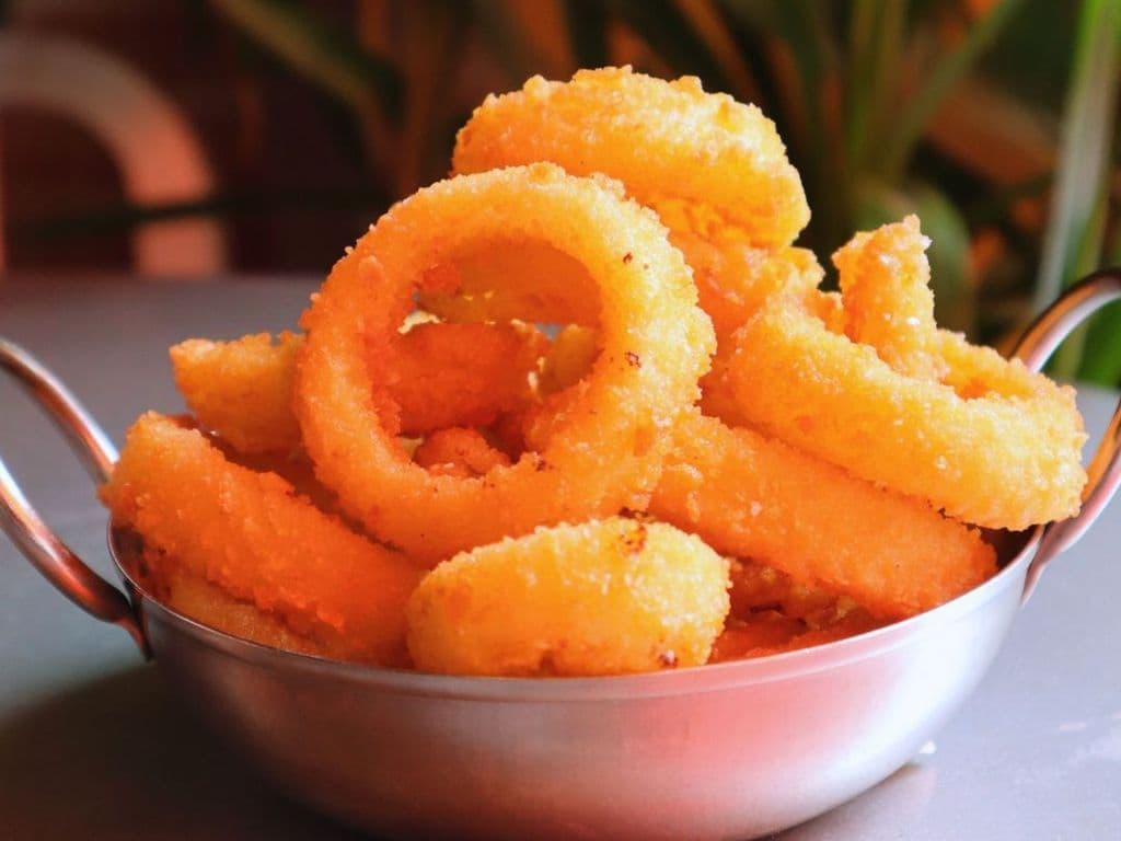 Panko Crusted Onion Rings