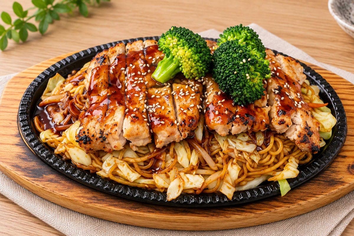 Chicken Yakisoba