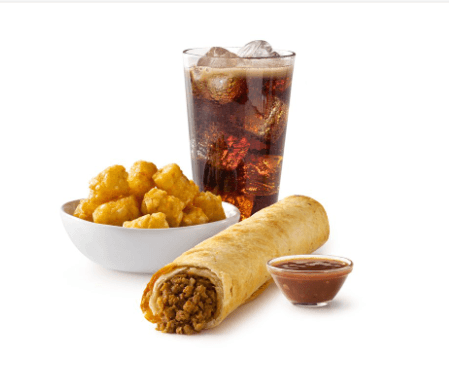 Crisp Beef Burrito Combo