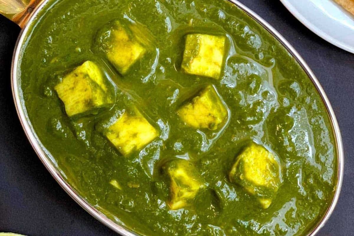 PALAK PANEER (NO ONION/NO GARLIC)