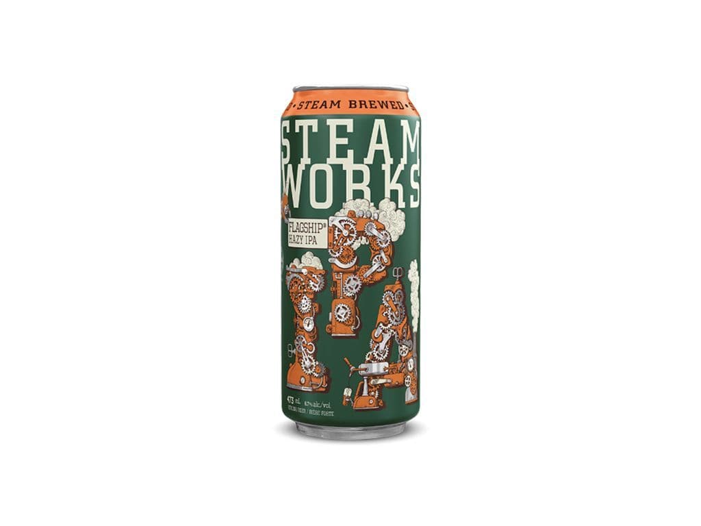 Steamworks - Flagship Hazy IPA (473ml)