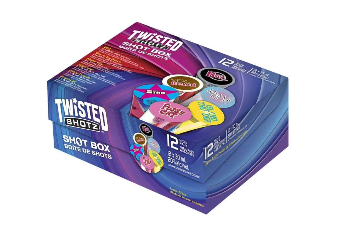 TWISTED SHOTZ BOX (12 x 30ML)