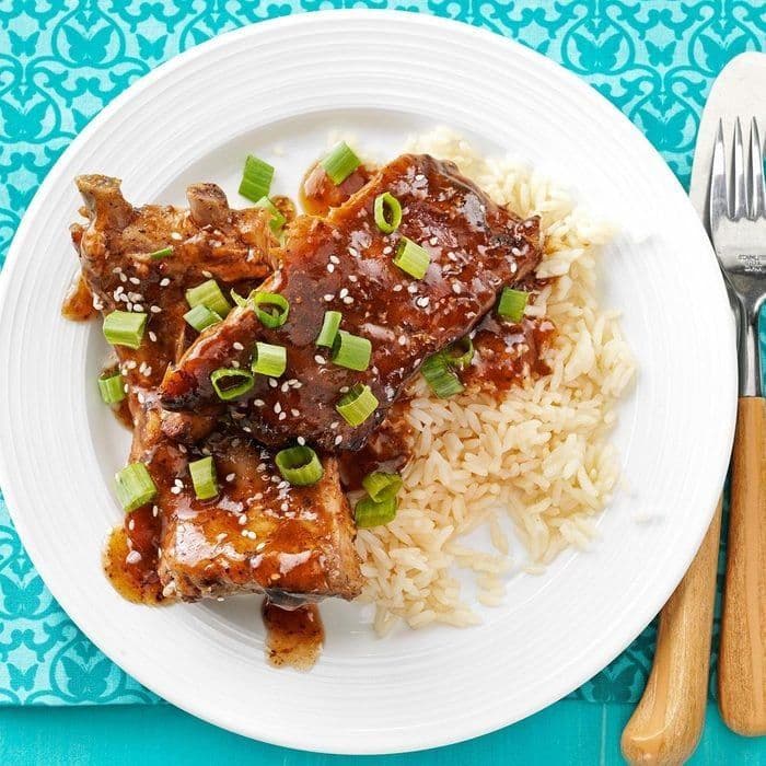 Ribs Meal 1/2 Rack BBQ Back Ribs
