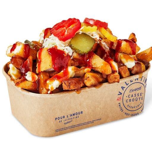 Poutine poulet bourbon