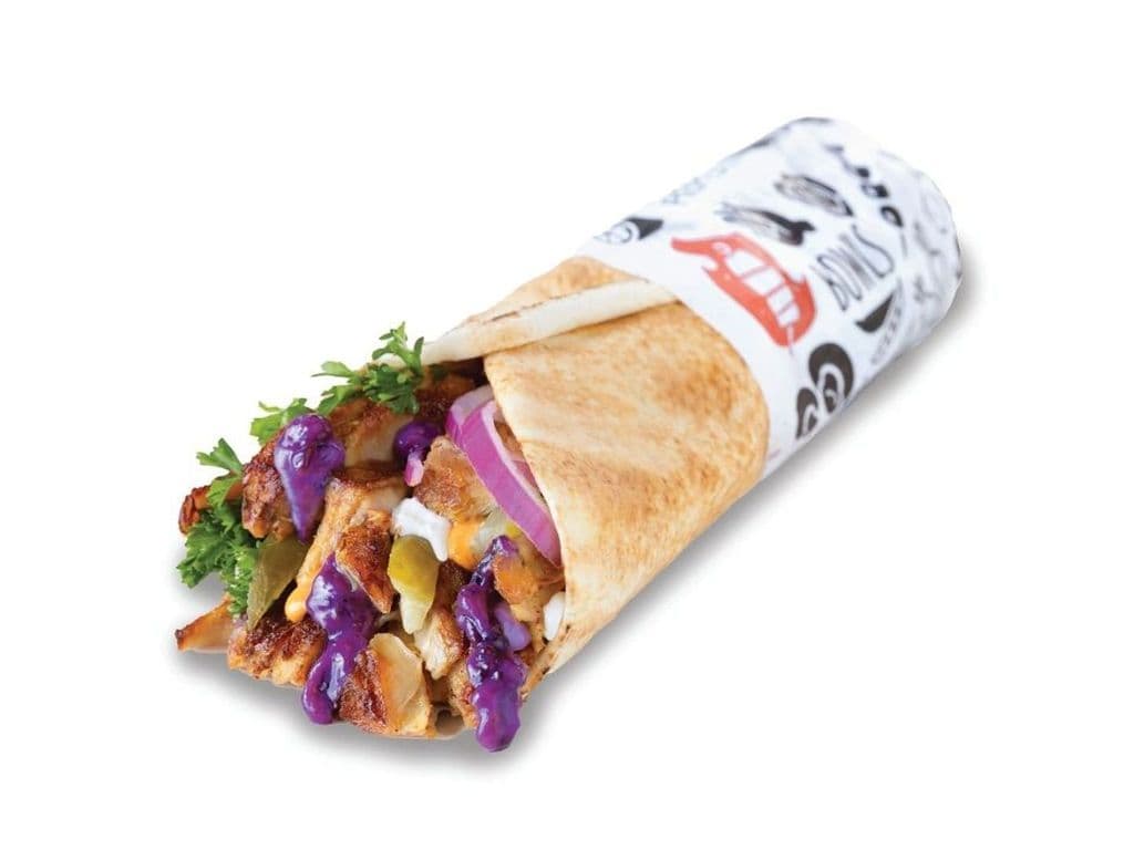 Blueberry Chicken Wrap (Medium)