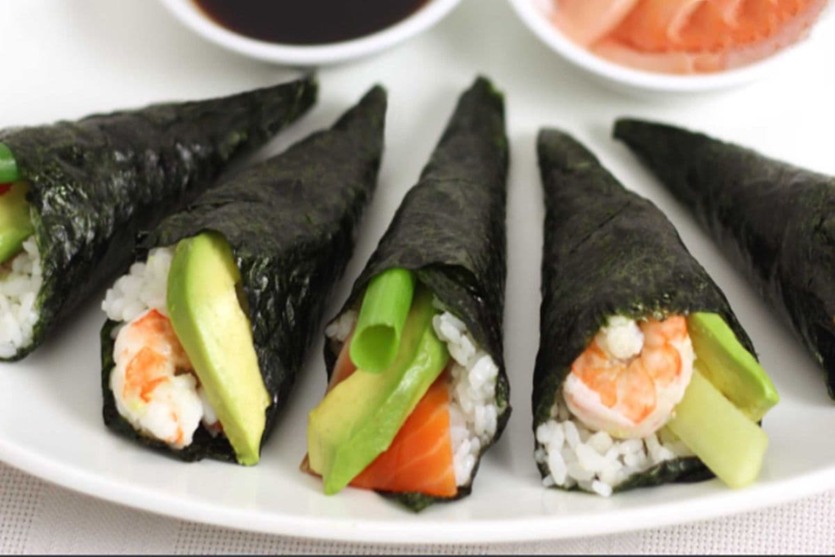 75. Spicy Cucumber Hand Roll (1 ites)
