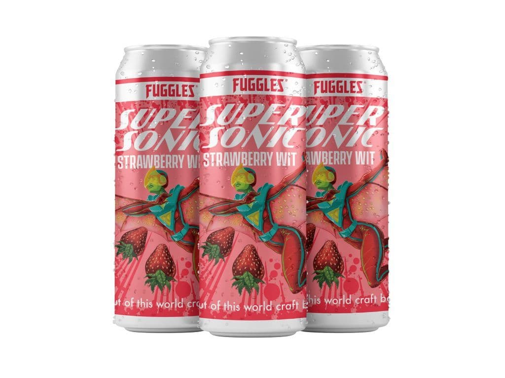Fuggle Supersonic Strawberry Wit 437mL 4.9% ABV