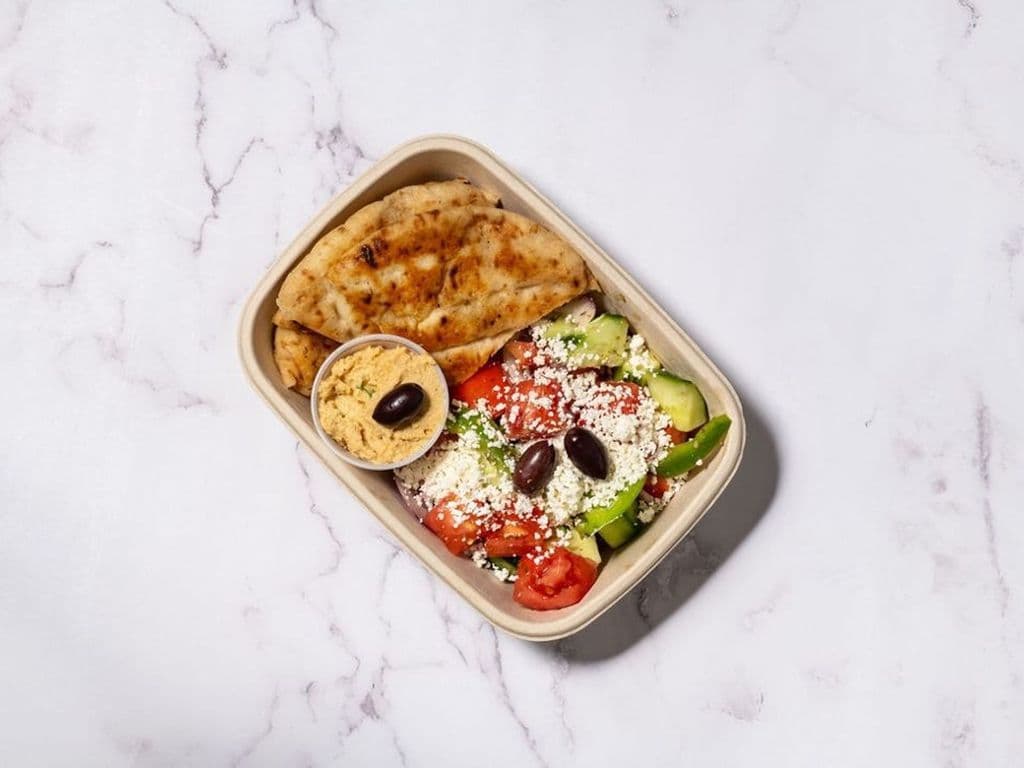 Salad & Grilled Pita