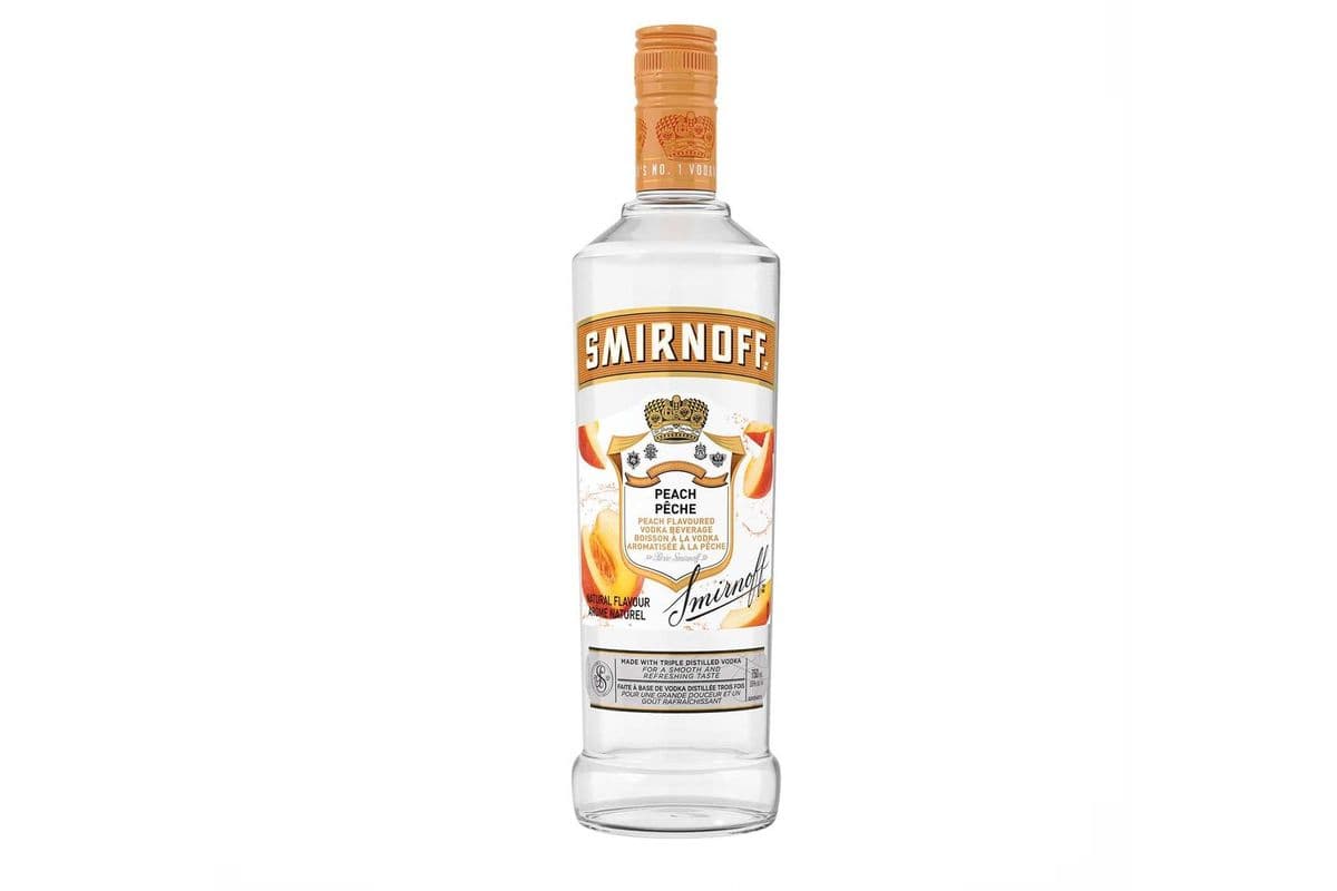 SMIRNOFF PEACH VODKA (1 x 750ML)