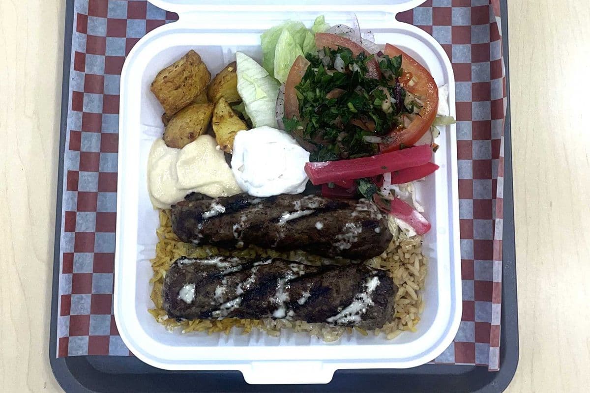 Lamb Kofta Platter