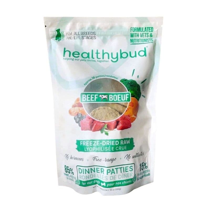 Healthybud Beef Patties (Rehydrateable) 14 oz