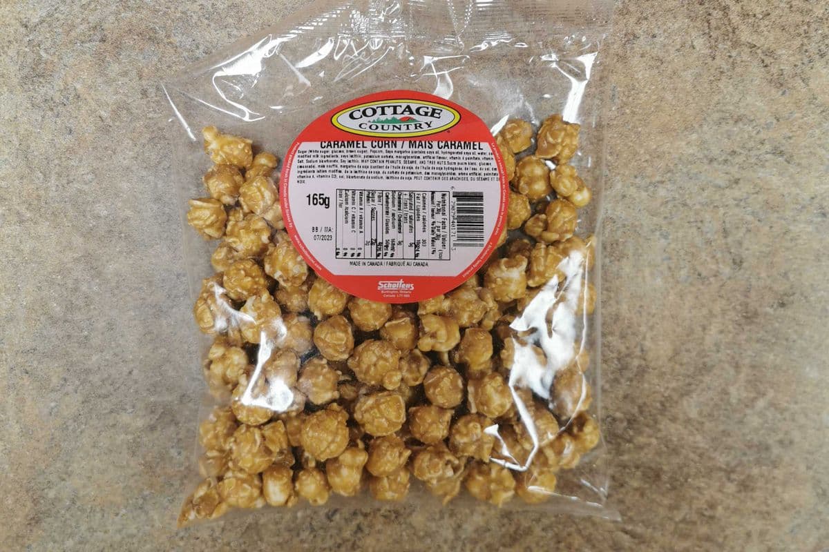 cottage caramel corn 165g (165g)