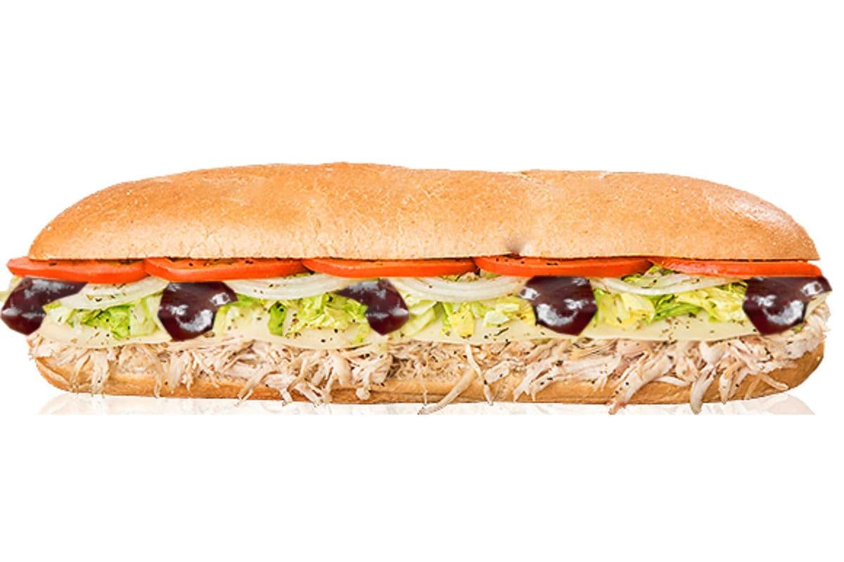 Large BBQ Chicken Sub
