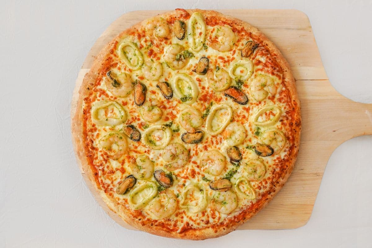 Pizza fruits de mer / Seafood Pizza