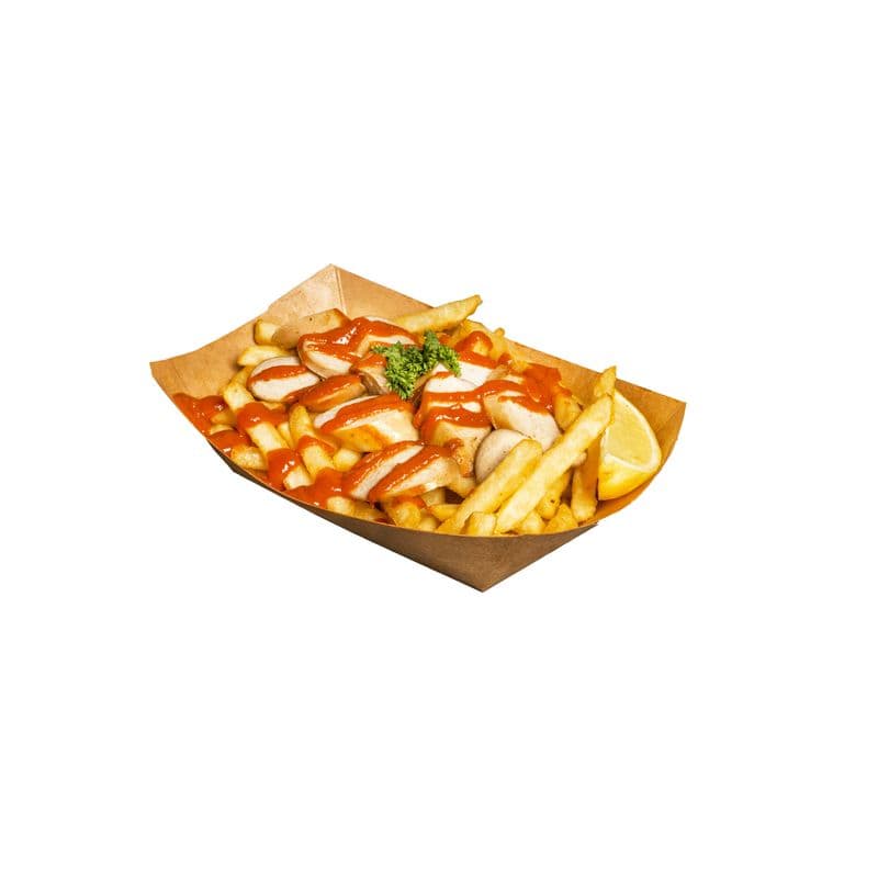 Currywurst avec frites / Currywurst with Fries
