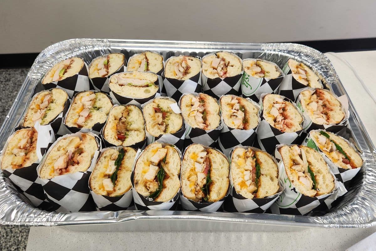 12 Pcs Panini or Wrap ( Except Chipotle steak panini or wrap)