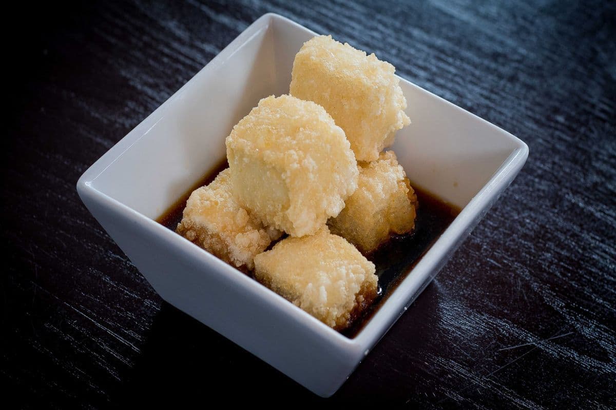 Spicy Agedashi Tofu