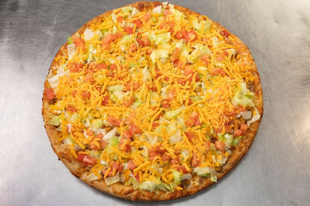 11. Large Taco Special Pizza