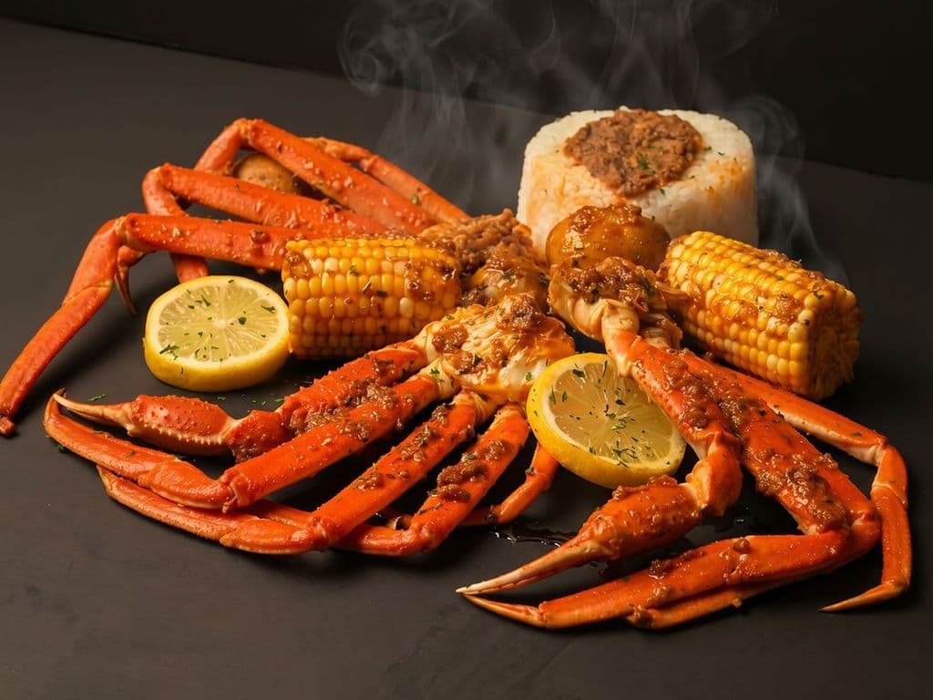1lb Snow Crab boil