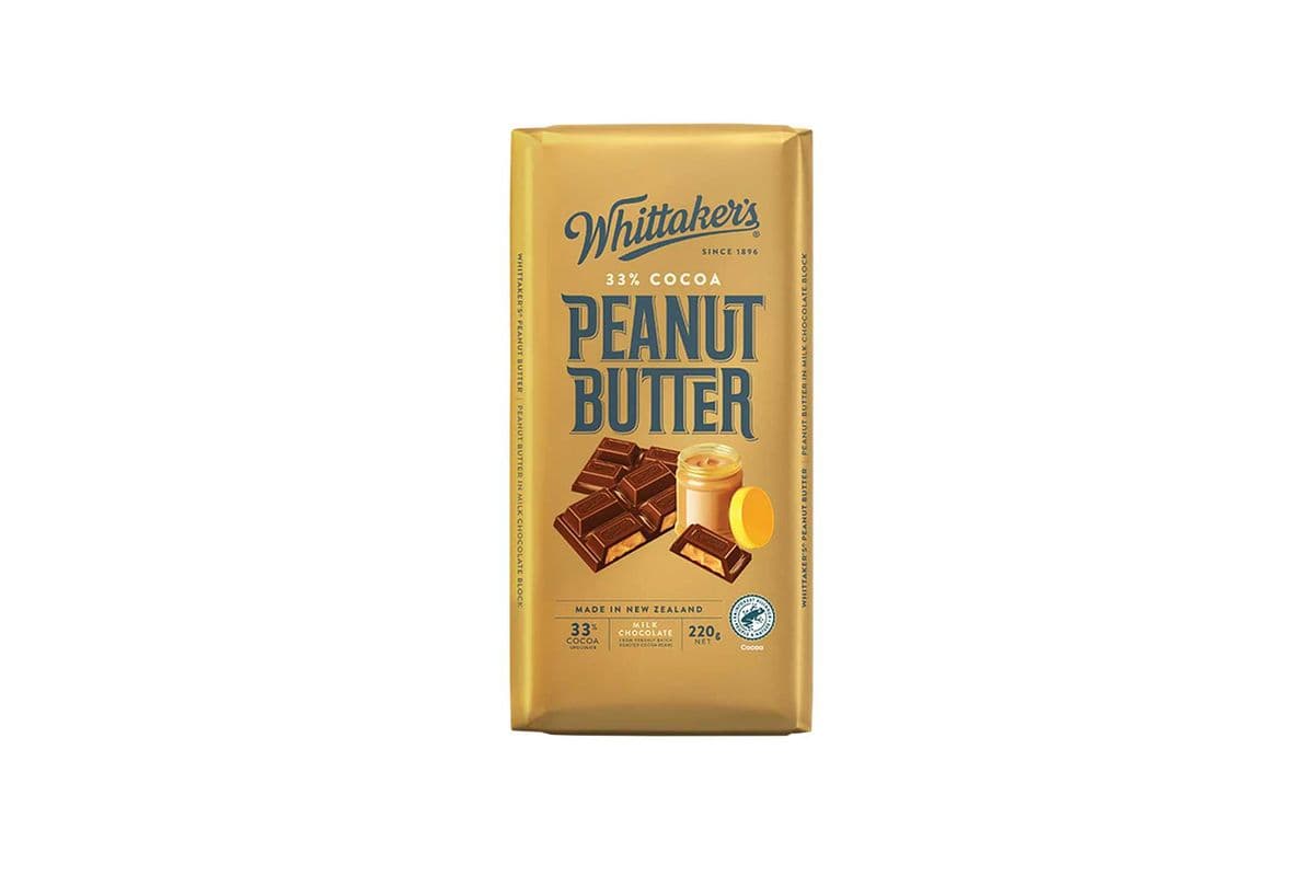 Whittakers - Peanut Butter Chocolate Bar (200G)