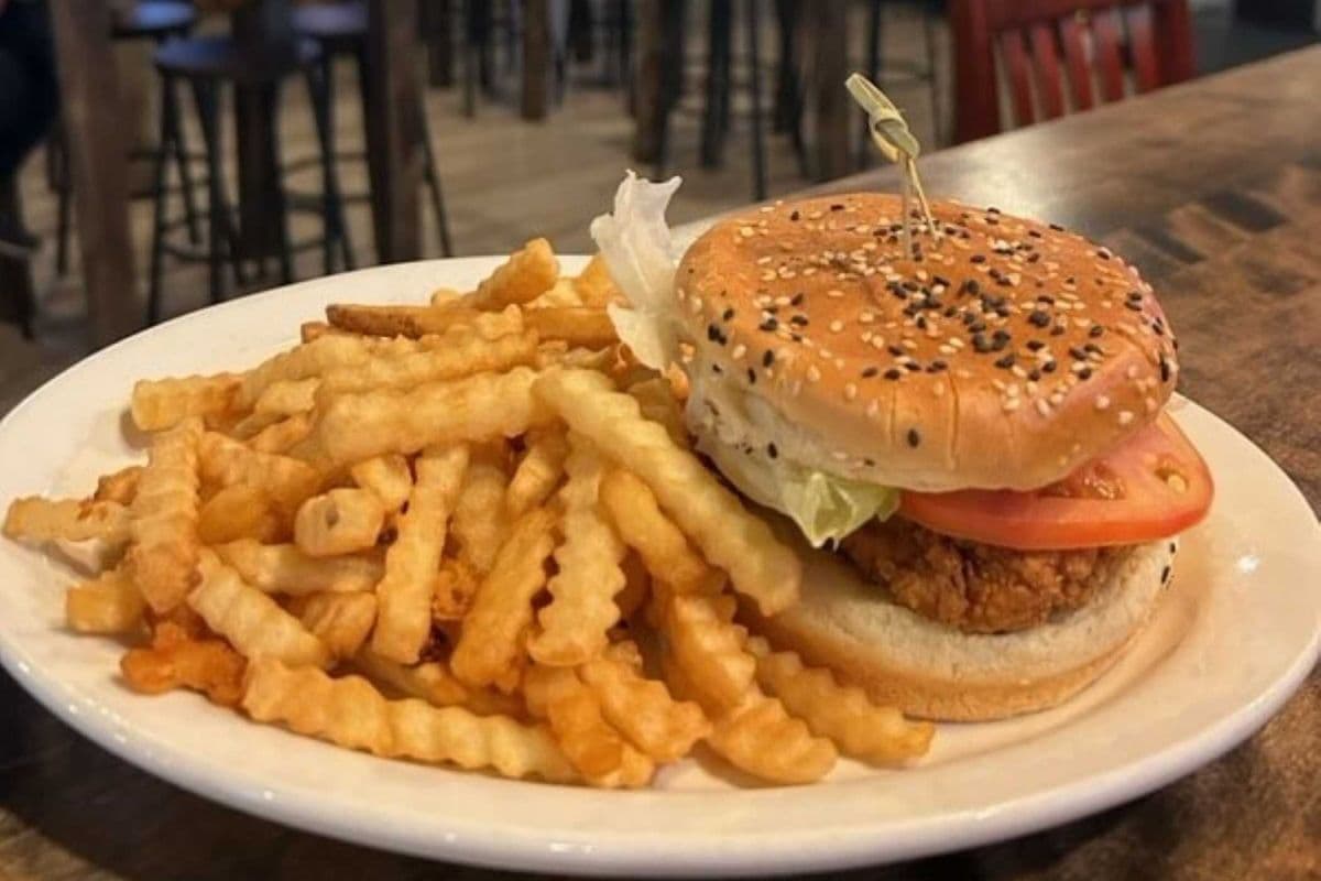 Breaded Chicken Burger