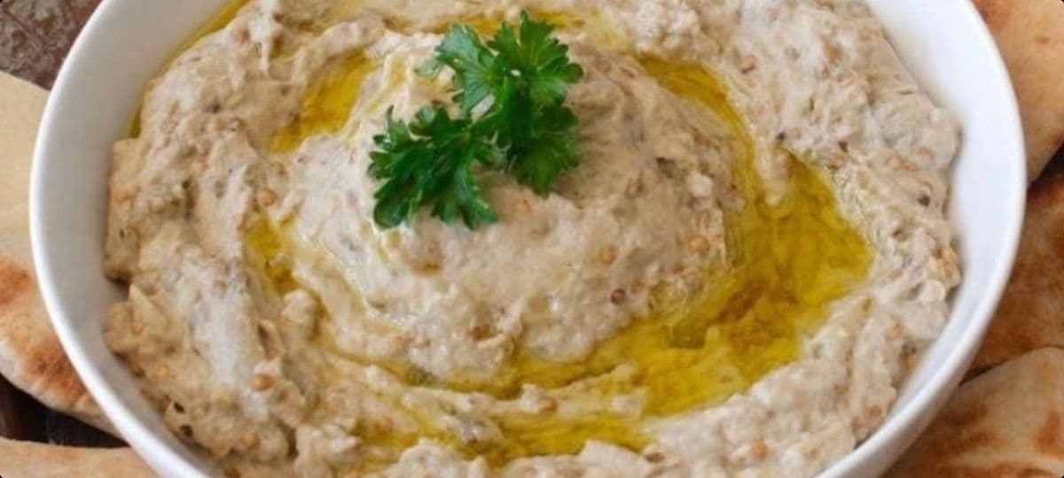 Baba Ghanouj (aubergine / Eggplant)