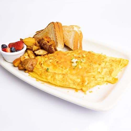 Bacon and Cheddar Omelette