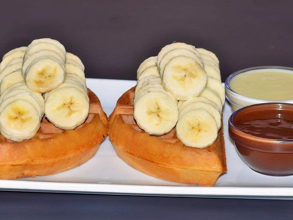 Gaufre banane mia / Banana Mia Waffle