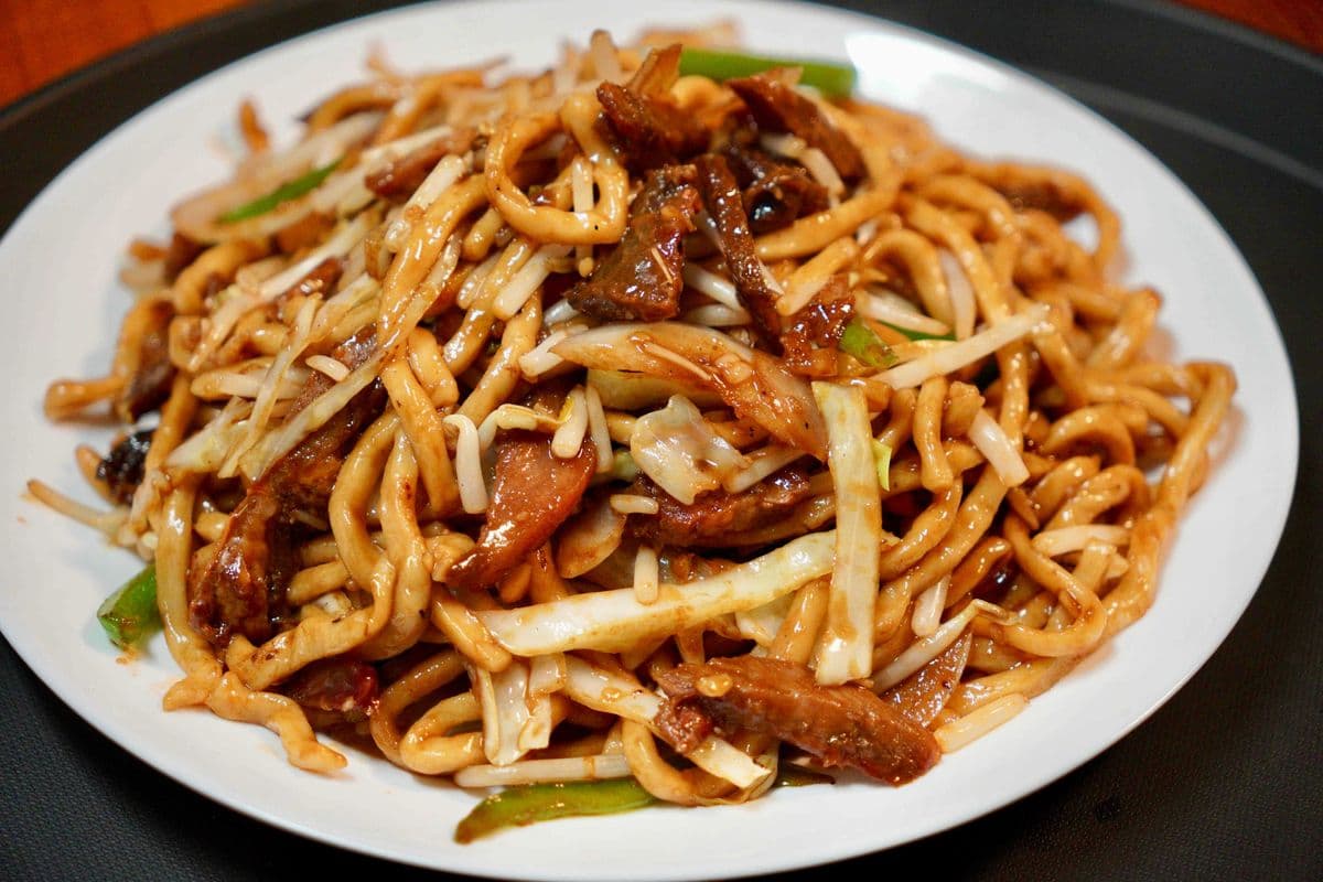 65. Shanghai Fried Thick Noodle 上海粗炒