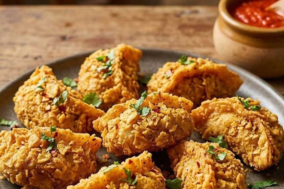 Kurkure Momos — Chicken