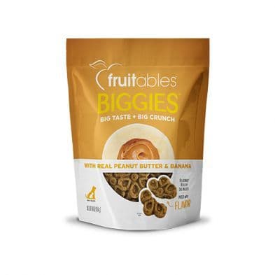 Fruitables BIGGIES Peanut Butter & Banana Dog Treat 16 oz