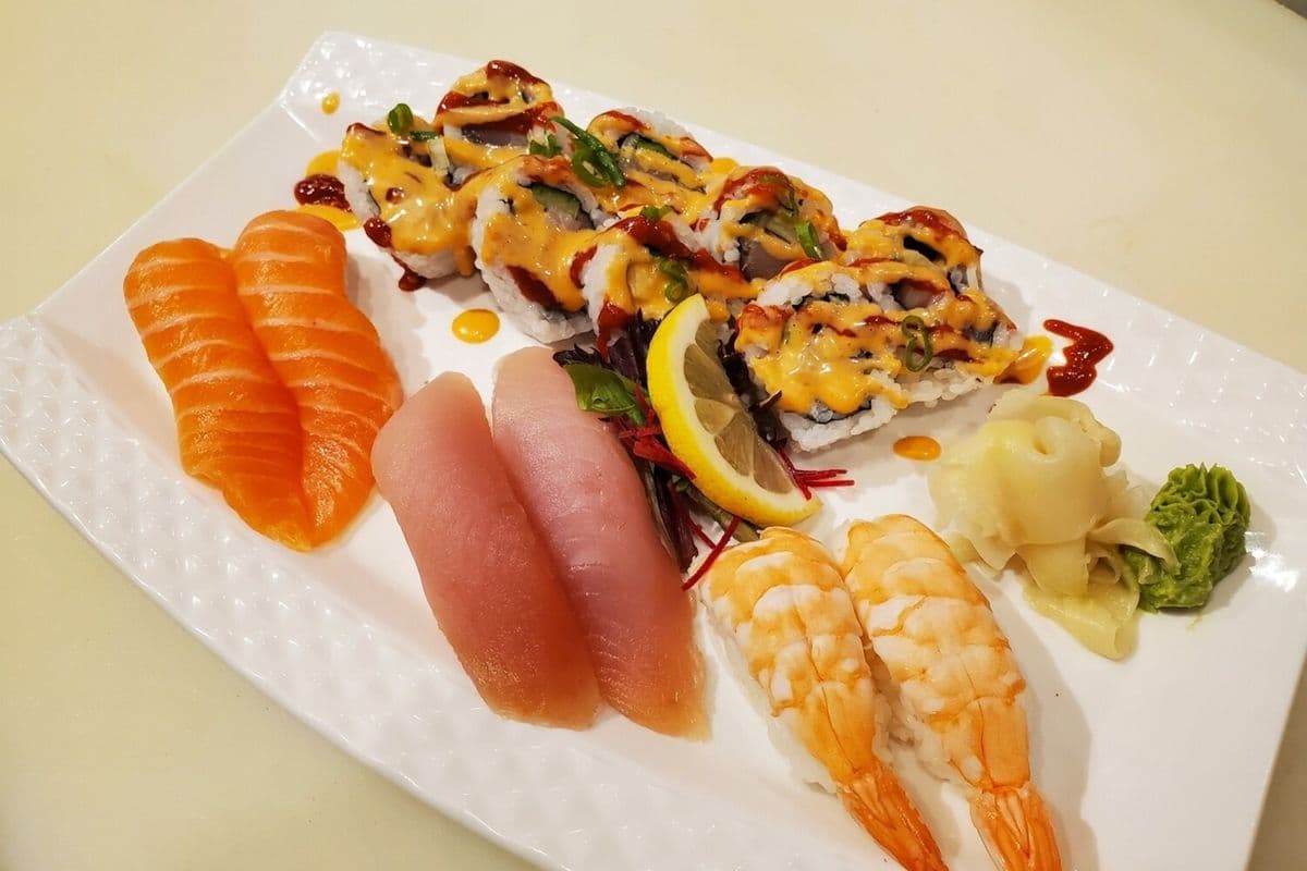 Spicy Salmon Combo