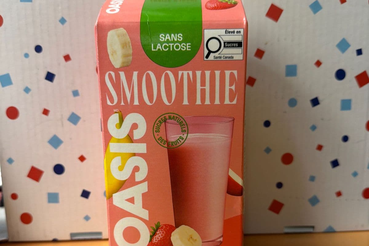 Oasis Strawberry Banana Smoothie 1.6L