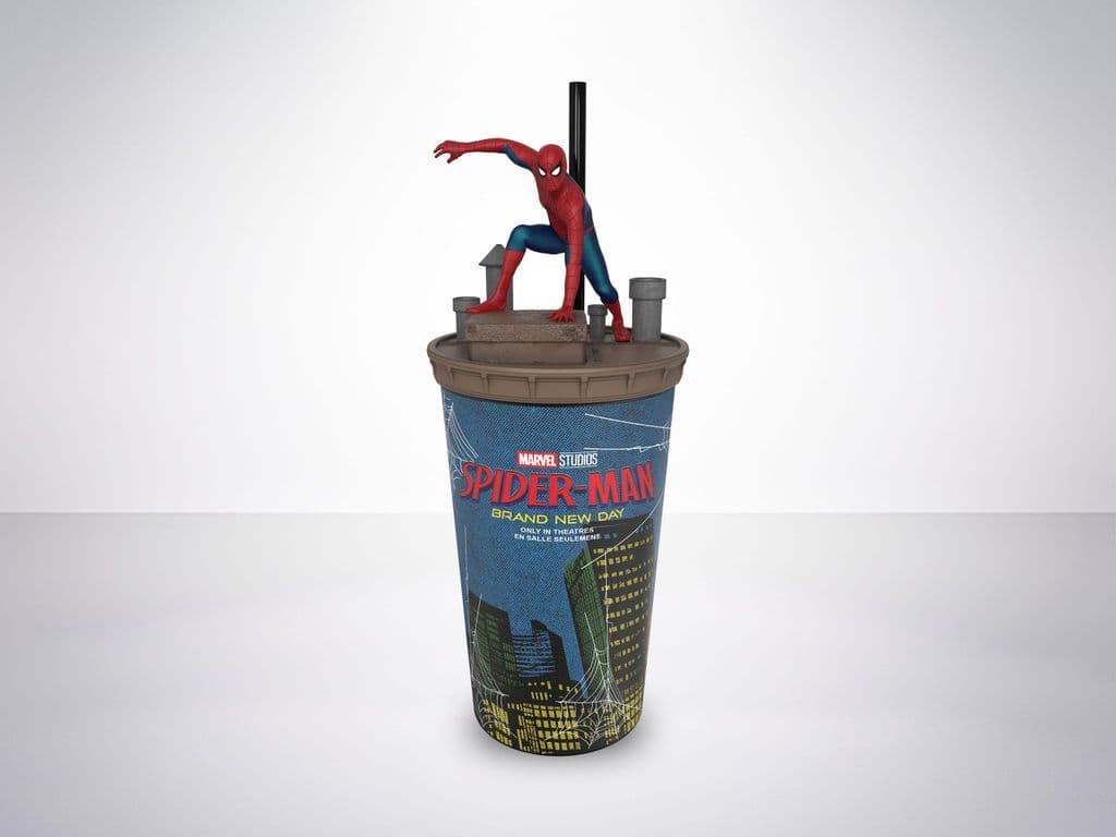Spider-Man Cup with 3D Lid