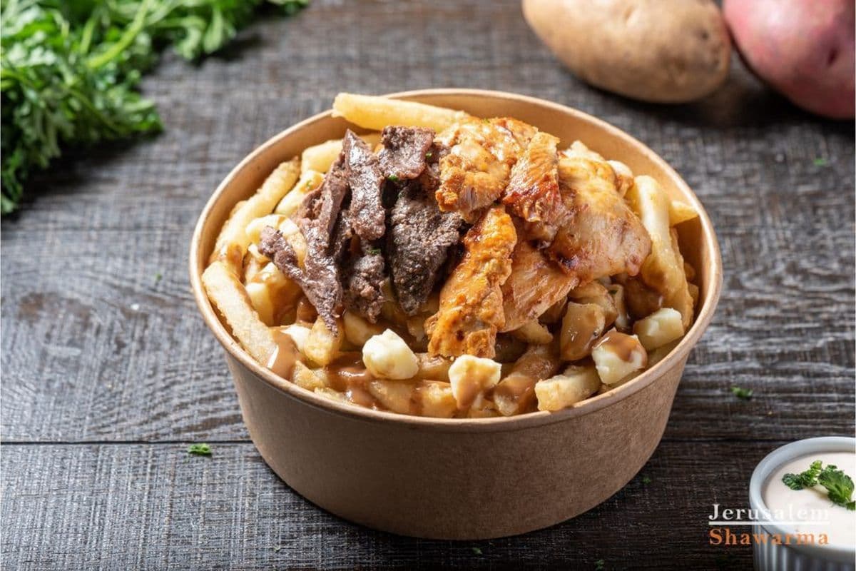 Mixed Shawarma Poutine