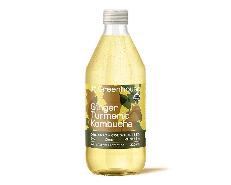 Greenhouse Ginger Turmeric Kombucha