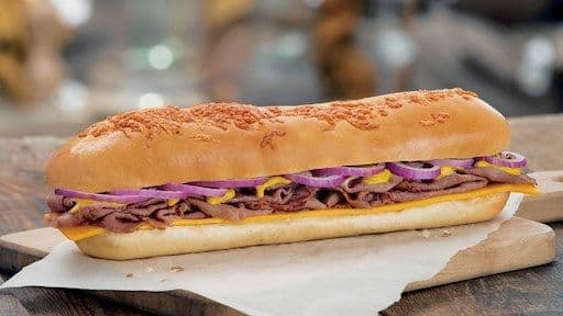 Small Roast Beef & Cheddar Sub
